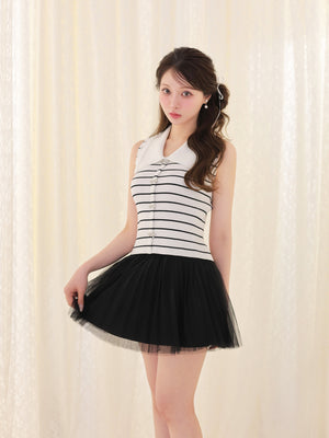 model：160cm　(size：F　color：Black)