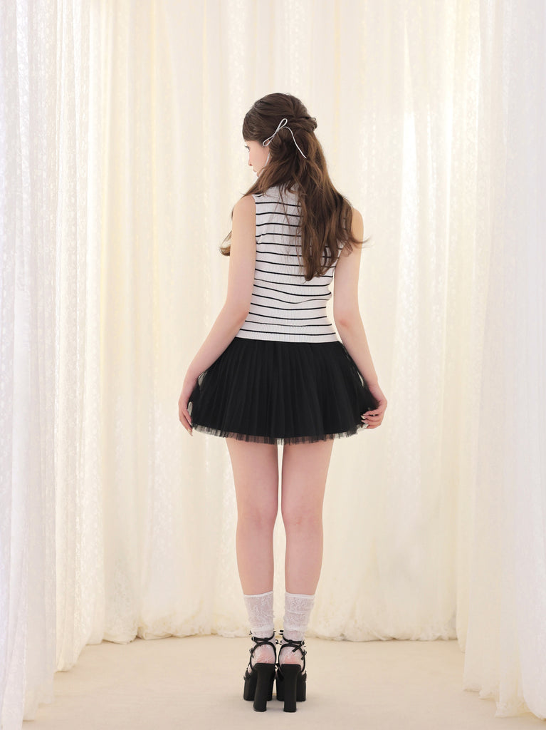 model：160cm　(size：F　color：Black)