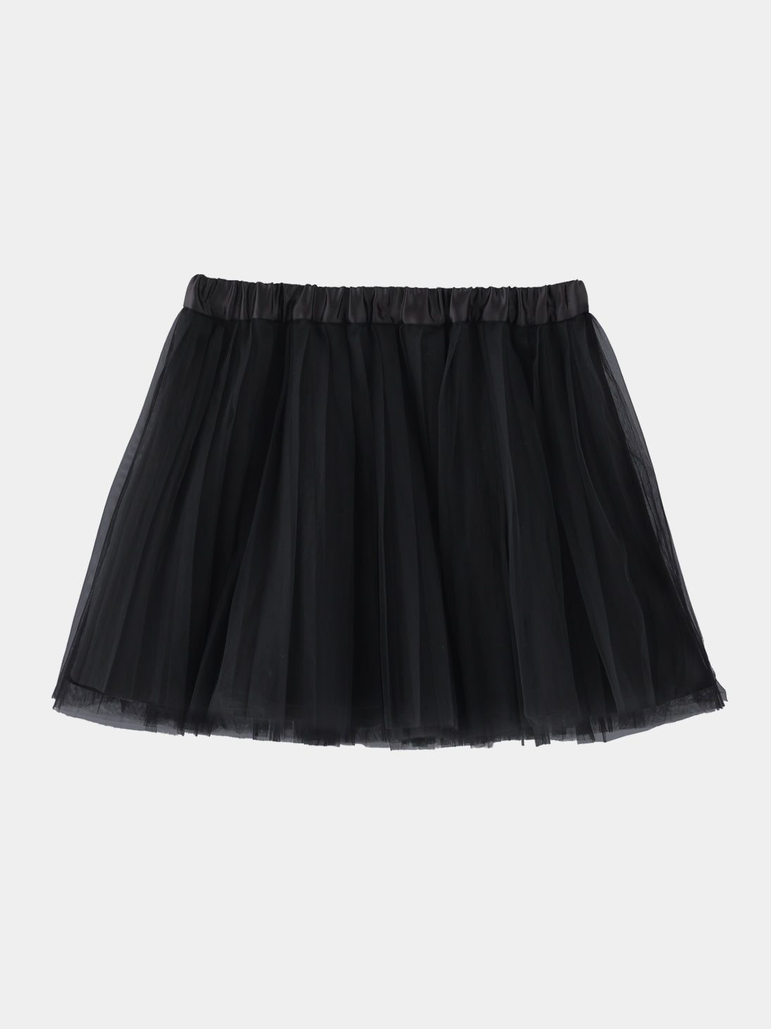 Airy mood tulle mini skirt(eme11095)