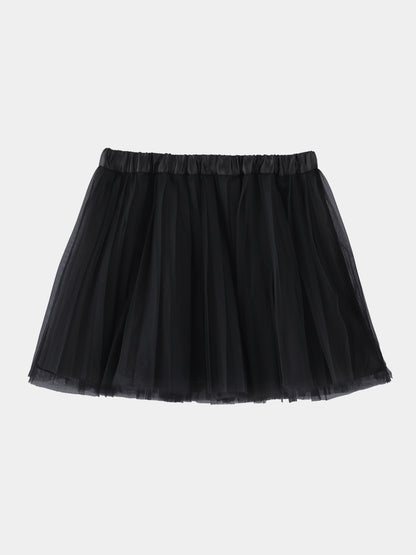 Airy mood tulle mini skirt(eme11095)