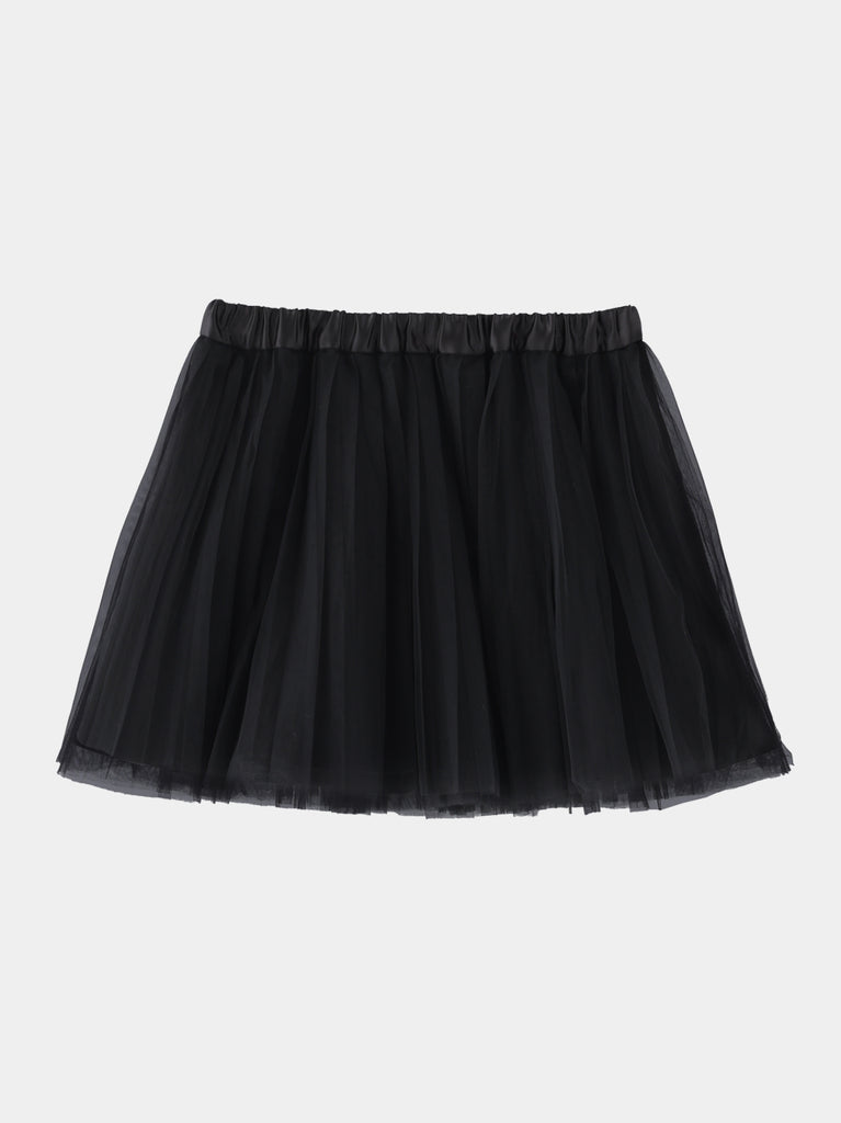 Airy mood tulle mini skirt(eme11095)