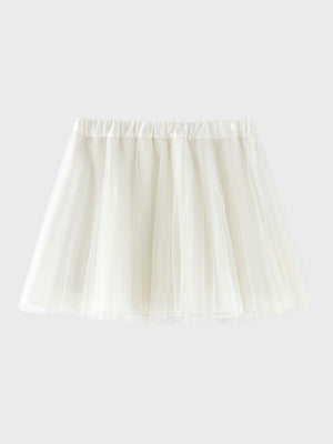 Airy mood tulle mini skirt(eme11095)