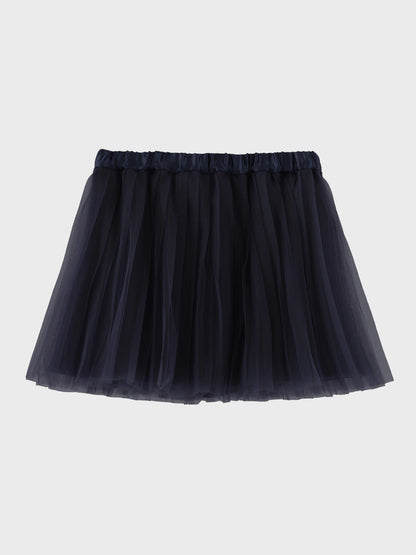 Airy mood tulle mini skirt(eme11095)