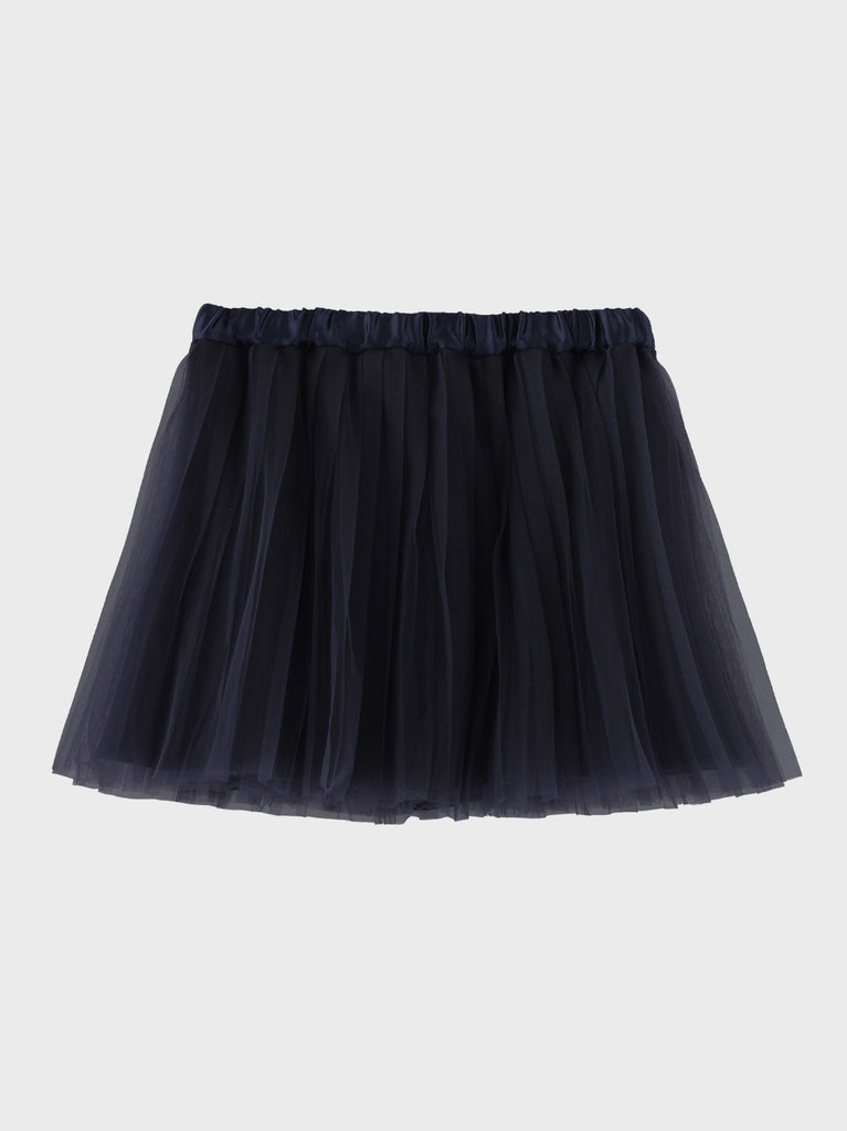 Airy mood tulle mini skirt(eme11095)