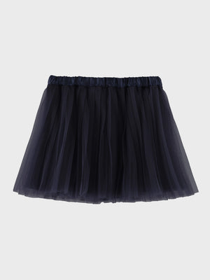 Airy mood tulle mini skirt(eme11095)