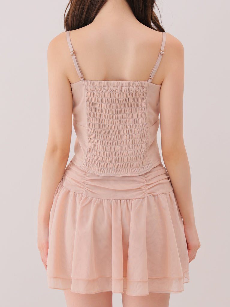 Veil tulle ensemble onepiece(eme11100)