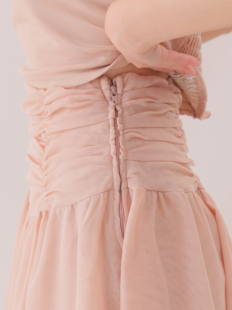 Veil tulle ensemble onepiece(eme11100)
