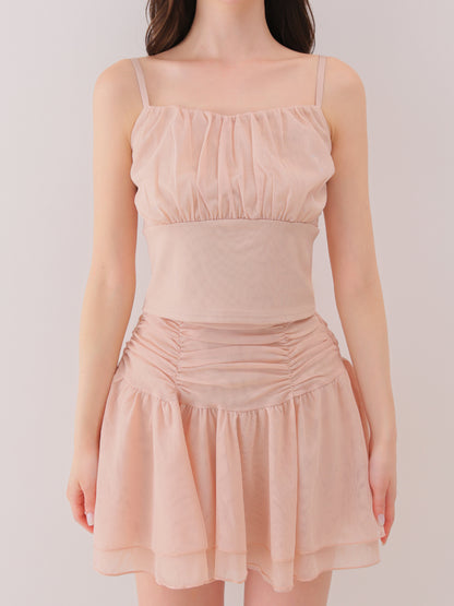 Veil tulle ensemble onepiece(eme11100)