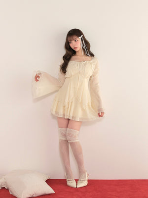 model：160cm　(size：F　color：Ivory)