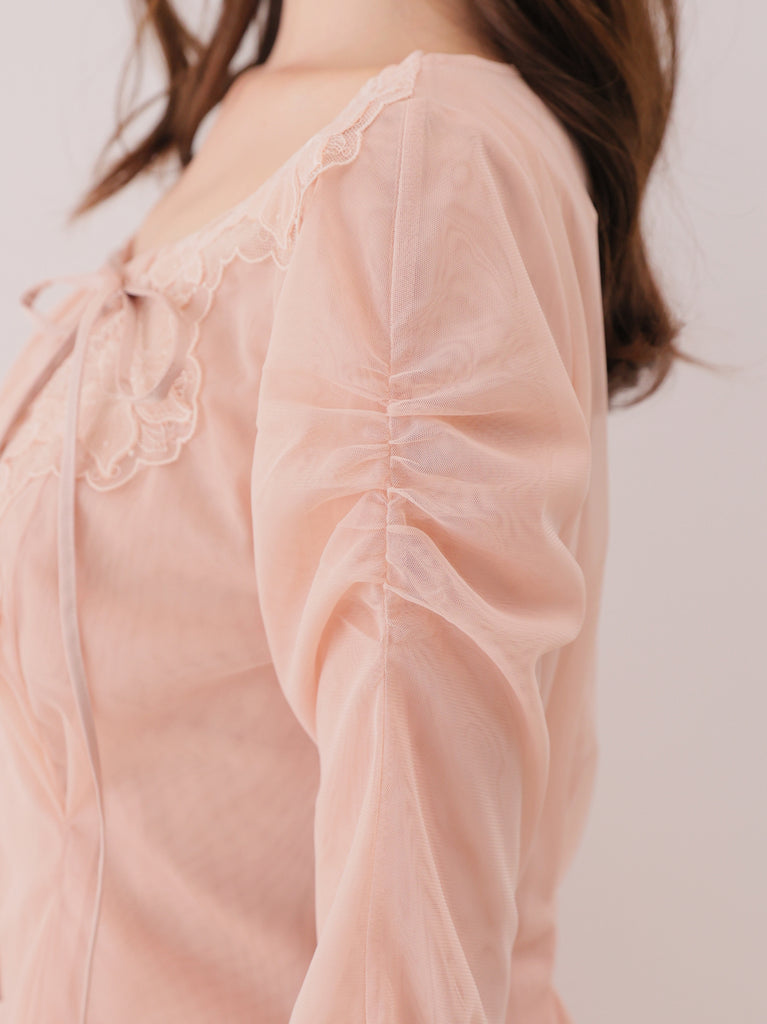 Veil tulle ensemble onepiece(eme11100)