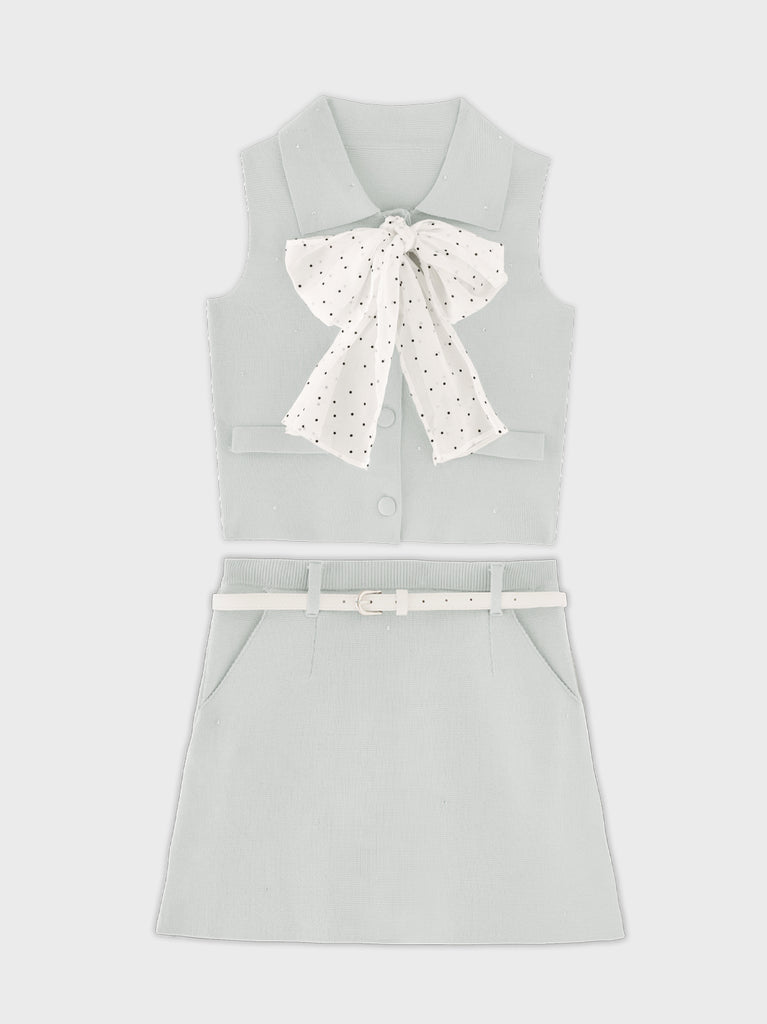 Dot ribbon knit setup(eme11101)