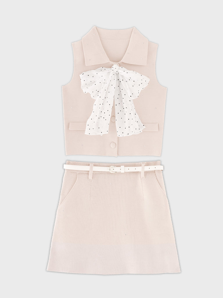 Dot ribbon knit setup(eme11101)