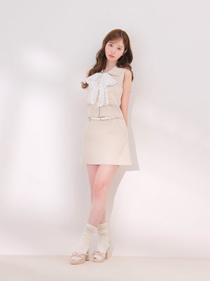 model：162cm　(size：F　color：Pink)