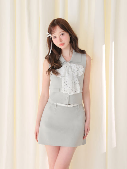 model：162cm　(size：F　color：Blue)