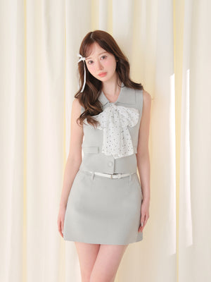 model：162cm　(size：F　color：Blue)