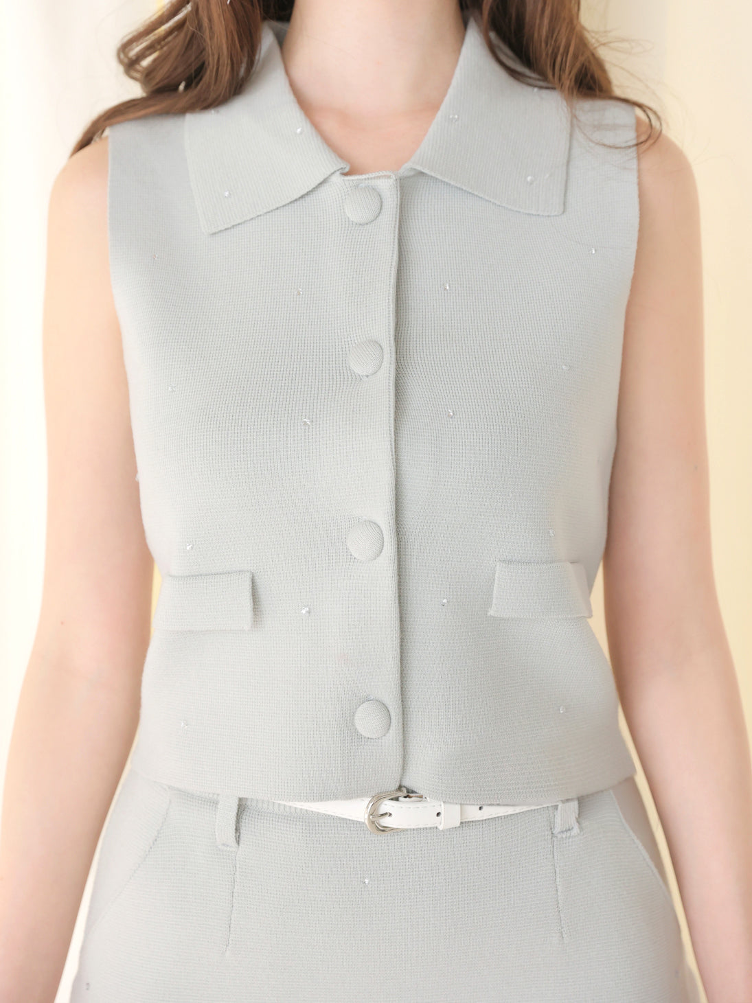 Dot ribbon knit setup(eme11101)