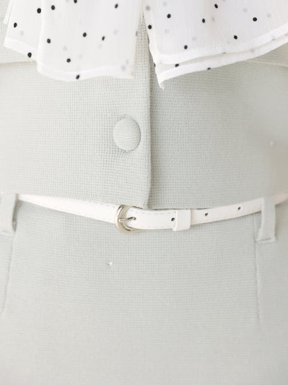 Dot ribbon knit setup(eme11101)