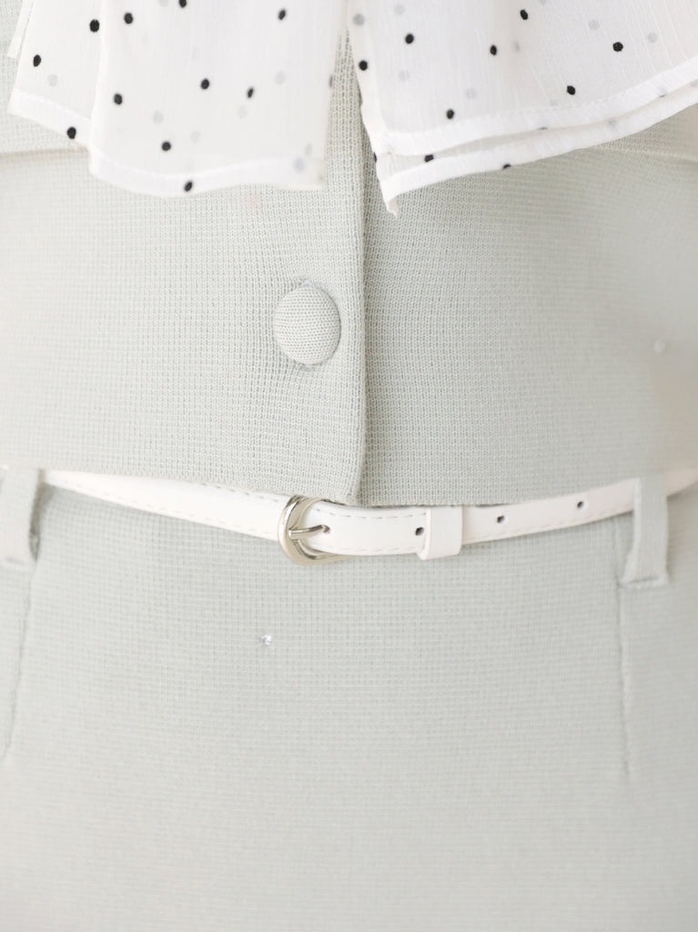 Dot ribbon knit setup(eme11101)