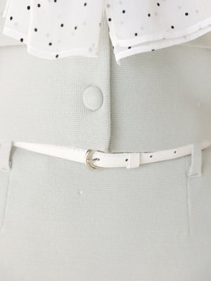 Dot ribbon knit setup(eme11101)