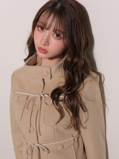 model：160cm　(size：F　color：Beige)