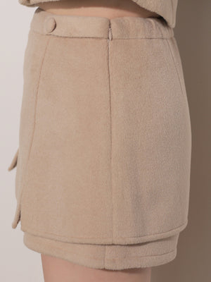 【Pre Order】Lady tailored skort(eme11103)