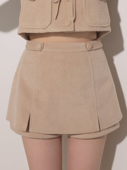model：160cm　(size：F　color：Beige)
