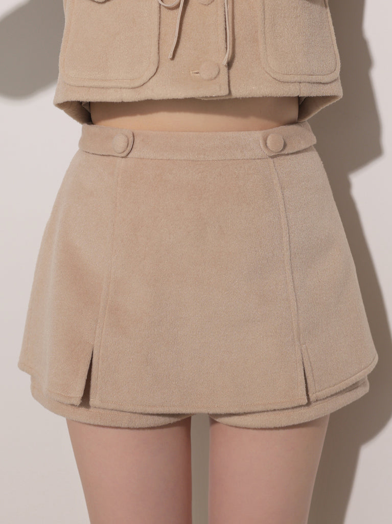 model：160cm　(size：F　color：Beige)