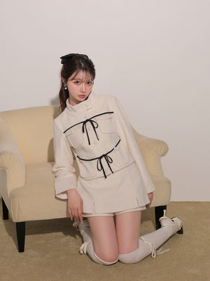model：160cm　(size：F　color：Ivory)