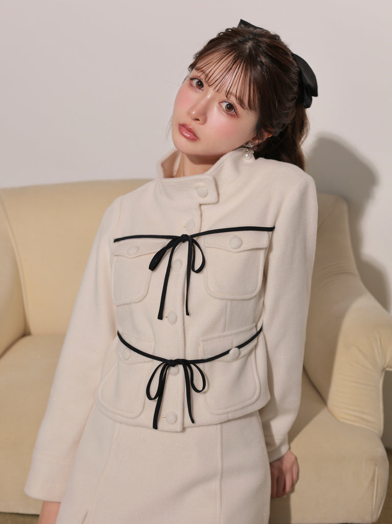 model：160cm　(size：F　color：Ivory)