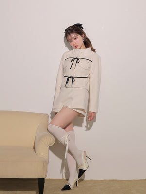 model：160cm　(size：F　color：Ivory)