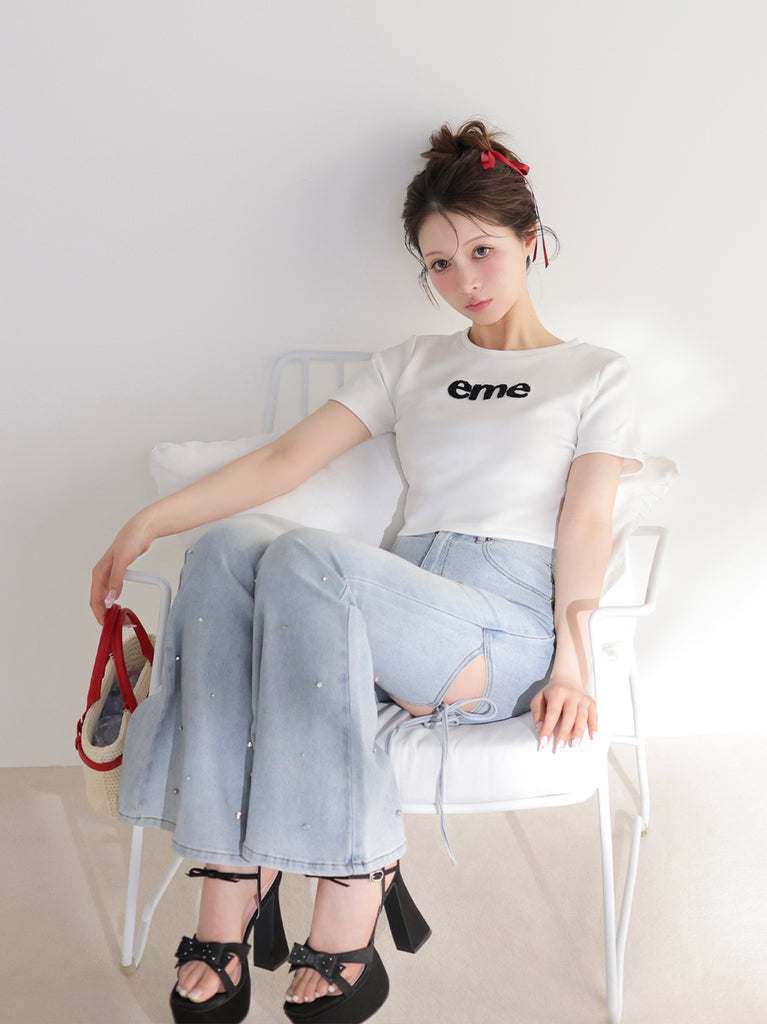 model：160cm　(size：S　color：Ice blue)