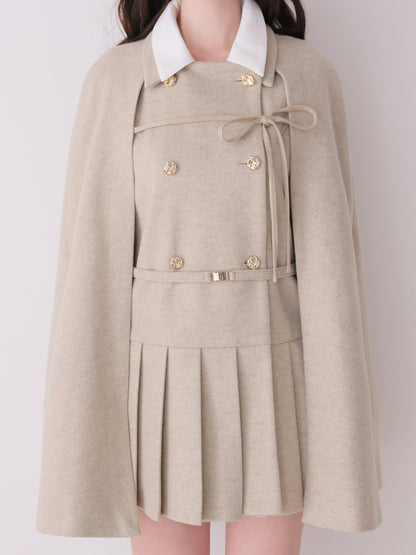 model：162cm　(size：F　color：Beige)
