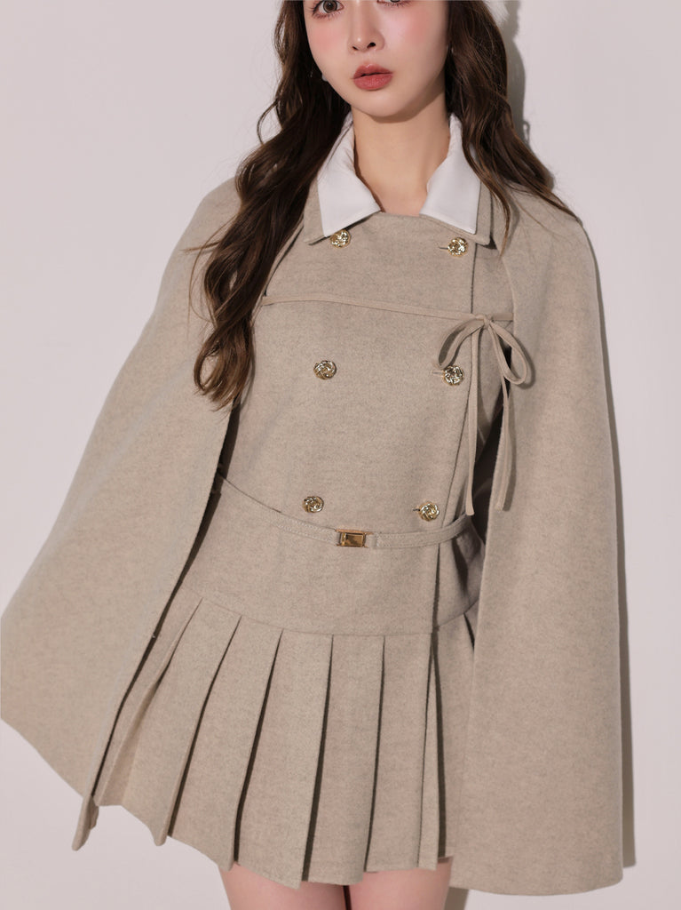 model：160cm　(size：F　color：Beige)