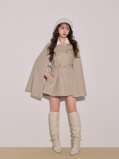 model：160cm　(size：F　color：Beige)