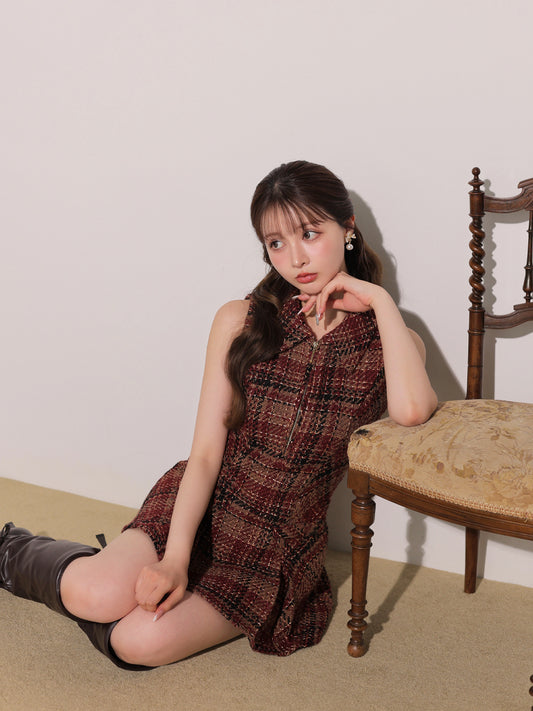 model：160cm　(size：F　color：Red)