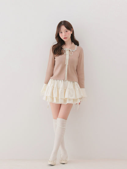 model：162cm　(size：F　color：Ivory)