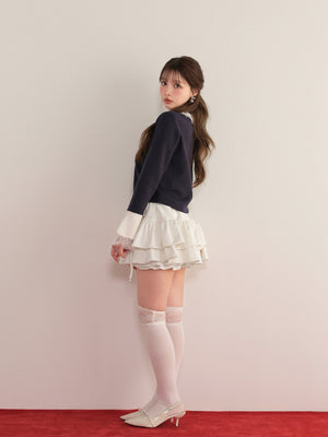 model：160cm　(size：F　color：White)