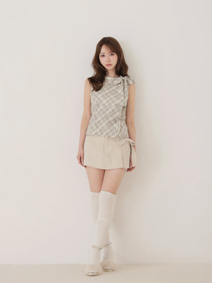 model：162cm　(size：F　color：Ivory)