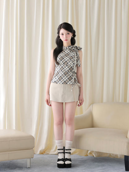 model：160cm　(size：F　color：Beige)