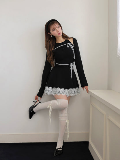 model：160cm　(size：F　color：Black)