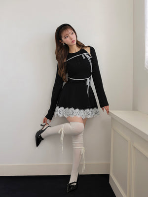 model：160cm　(size：F　color：Black)