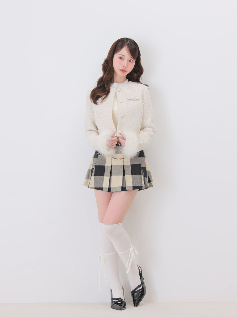 model：162cm　(size：F　color：Ivory)
