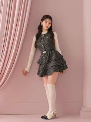 model：160cm　(size：F　color：Gray)