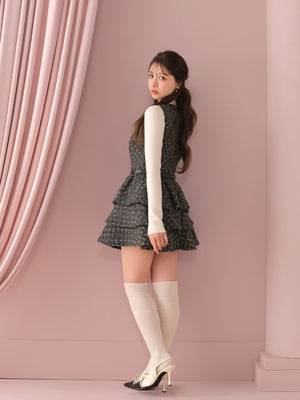 model：160cm　(size：F　color：Gray)
