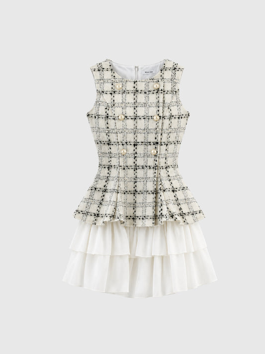 Maison tweed docking mini onepiece(eme11120)