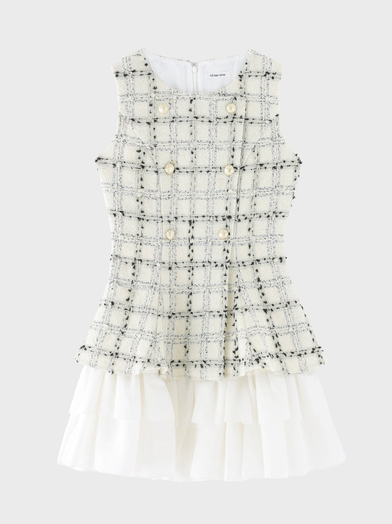 Maison tweed docking mini onepiece(eme11120)