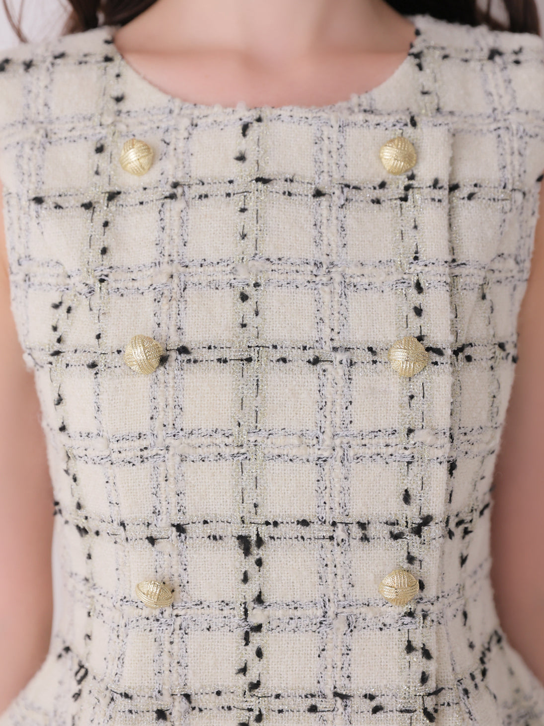 Maison tweed docking mini onepiece(eme11120)