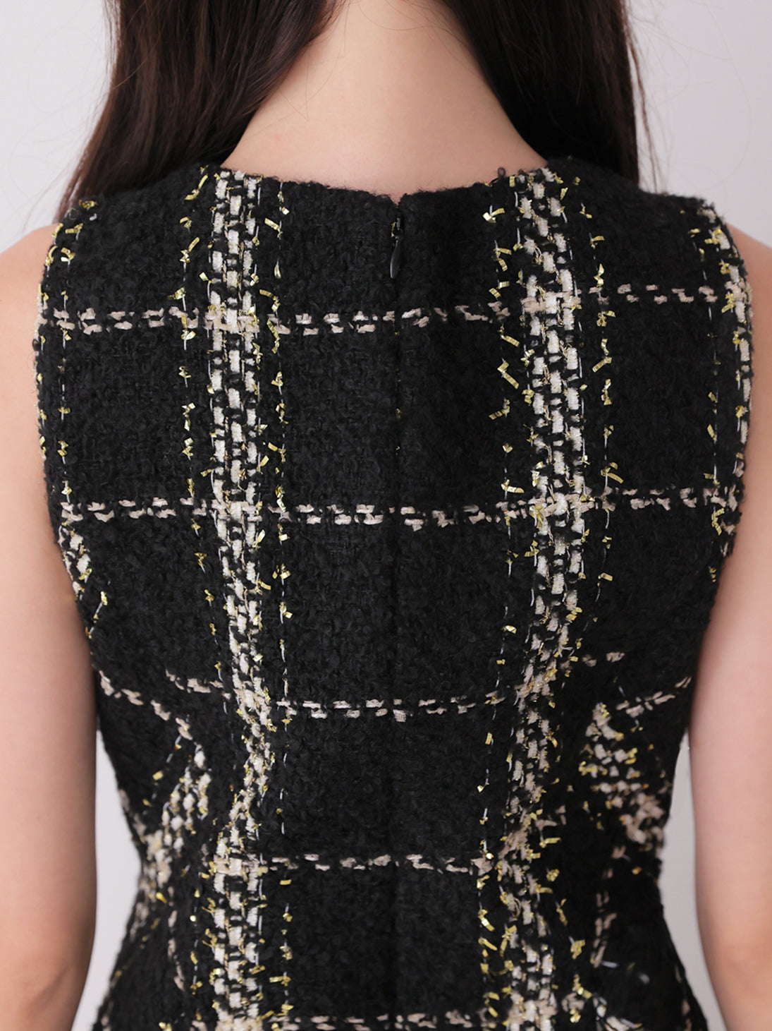 Renard tweed feather mini onepiece(eme11121)