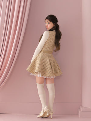 model：160cm　(size：F　color：Beige)
