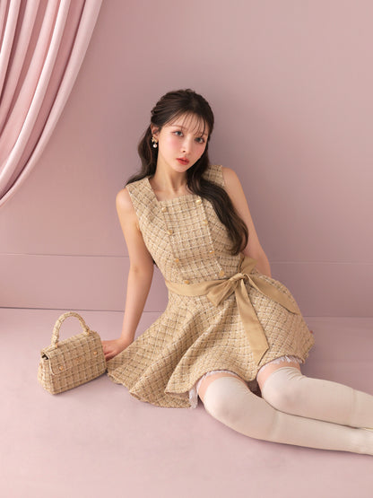 model：160cm　(size：F　color：Beige)